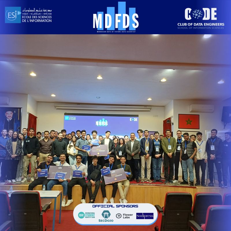MDFDS: Moroccan Days of Future Data Scientists